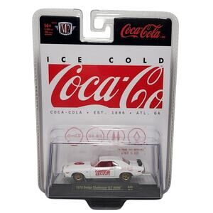 M2 Coca-Cola 1970 Dodge Challenger R/T Hemi 1/64 Scale 2024 New Sealed